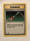 Maintenance