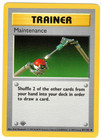 Maintenance