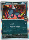 Team Rocket's Sneasel
