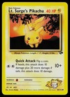 Lt. Surge's Pikachu