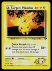Lt. Surge's Pikachu