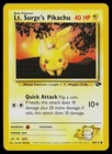 Lt. Surge's Pikachu