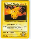 Lt. Surge's Pikachu