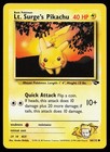 Lt. Surge's Pikachu