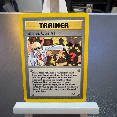 Blaine's Quiz #1
