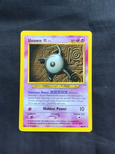 Unown X