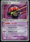Claydol EX
