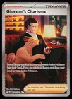 Giovanni's Charisma