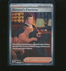 Giovanni's Charisma