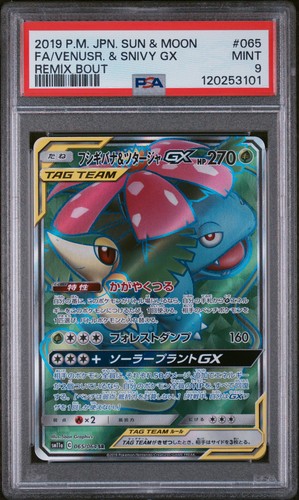 Venusaur & Snivy Tag Team GX