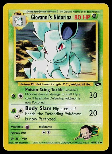 Giovanni's Nidorina
