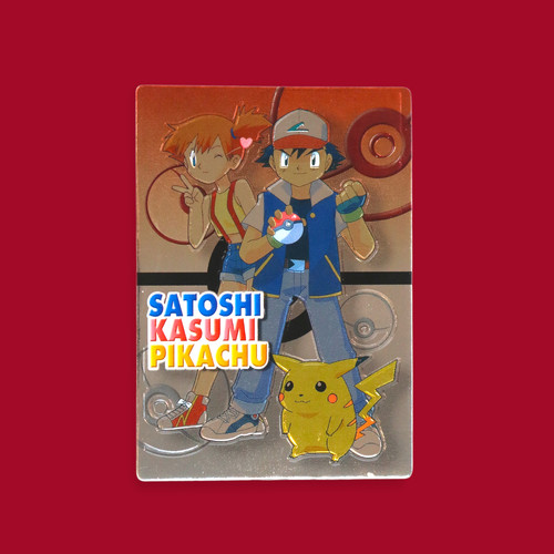 Kasumi, Pikachu, Satoshi