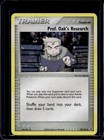 Prof. Oak's Research
