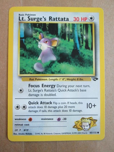 Lt. Surge's Rattata