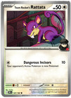 Team Rocket's Rattata