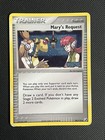 Mary's Request
