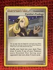Cynthia's Feelings