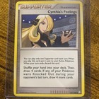 Cynthia's Feelings