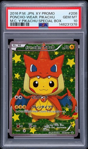 Poncho-Wearing Pikachu Charizard 