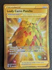 Leafy Camo Poncho