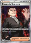 Giovanni's Charisma