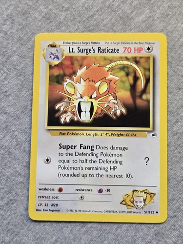 Lt. Surge's Raticate