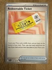 Redeemable Ticket