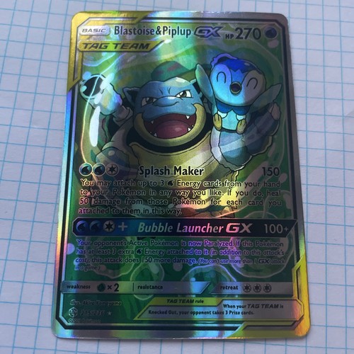 Blastoise & Piplup GX