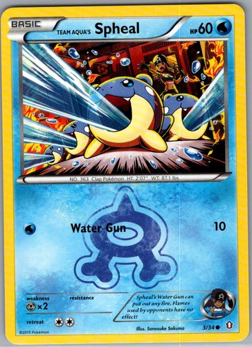 Team Aqua's Spheal