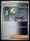 Ciphermaniac's Codebreaking