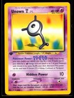 Unown Y