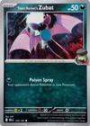Team Rocket's Zubat