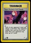 Team Rocket's Evil Deeds