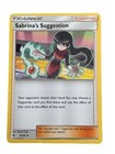 Sabrina's Suggestion