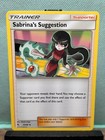 Sabrina's Suggestion
