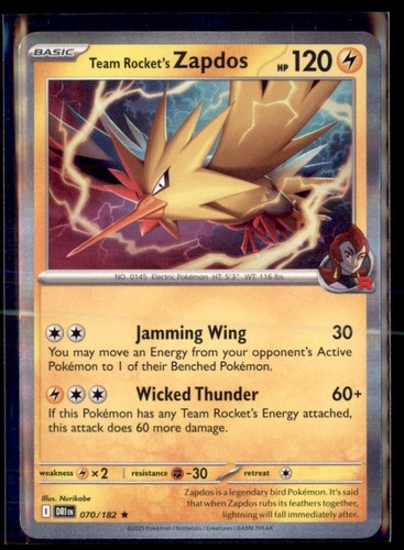 Team Rocket's Zapdos
