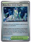 Area Zero Underdepths