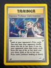 Imposter Professor Oak's Invention