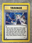Imposter Professor Oak's Invention
