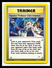 Imposter Professor Oak's Invention