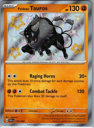 Paldean Tauros