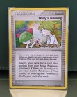 Wally's Training