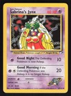 Sabrina's Jynx