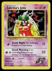 Sabrina's Jynx