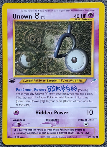 Unown V