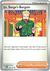Lt. Surge's Bargain