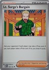 Lt. Surge's Bargain