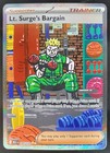 Lt. Surge's Bargain