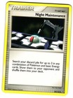 Night Maintenance