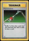 Maintenance